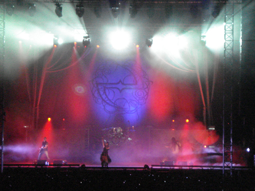 Evanescence live in Athens